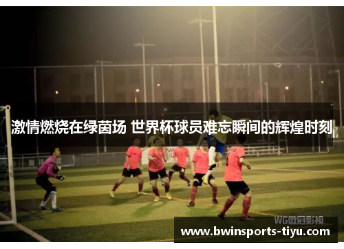 激情燃烧在绿茵场 世界杯球员难忘瞬间的辉煌时刻