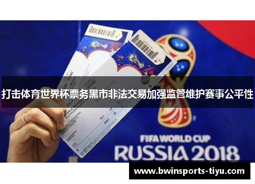 打击体育世界杯票务黑市非法交易加强监管维护赛事公平性