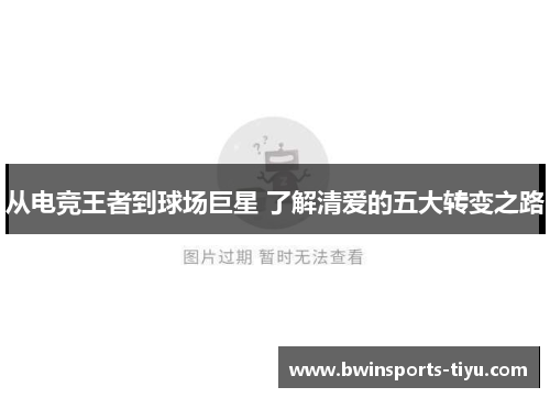 从电竞王者到球场巨星 了解清爱的五大转变之路